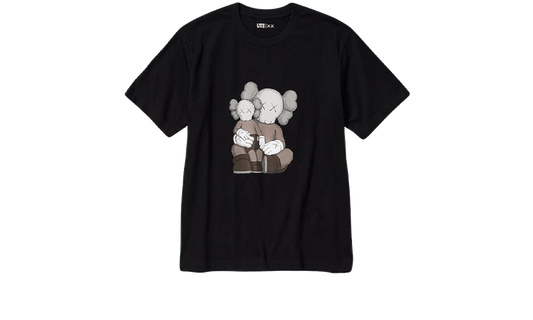 Uniqlo T-Shirt KAWS Black Graphic (Asian Sizing)