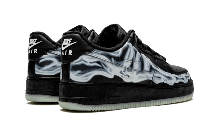 Nike Air Force 1 Low Black Skeleton Halloween (2019)